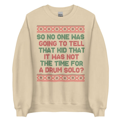 Drum Solo Crewneck
