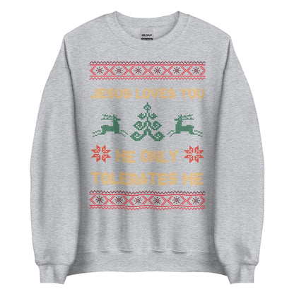 Jesus Loves You Crewneck