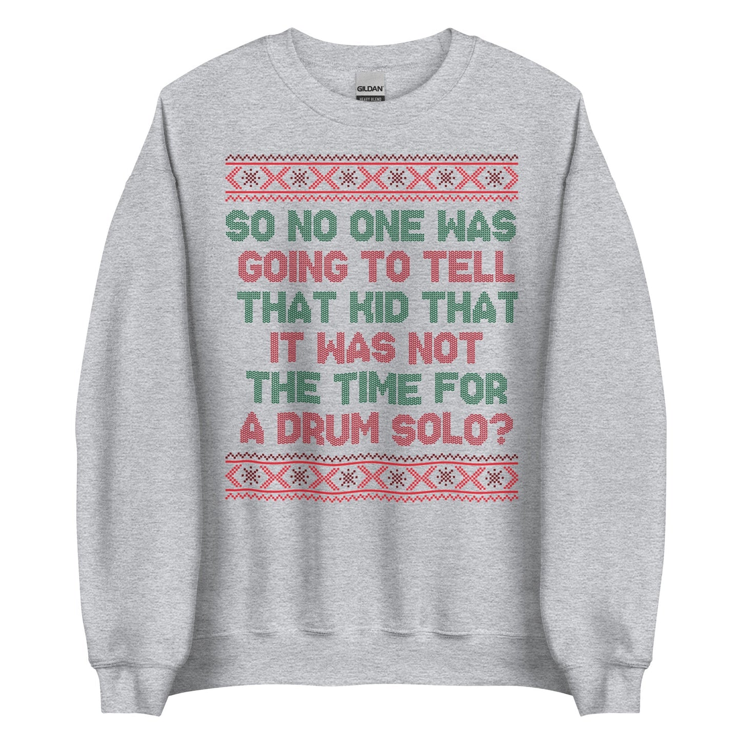 Drum Solo Crewneck