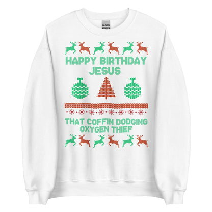 Happy Birthday Jesus Crewneck