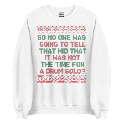 Drum Solo Crewneck