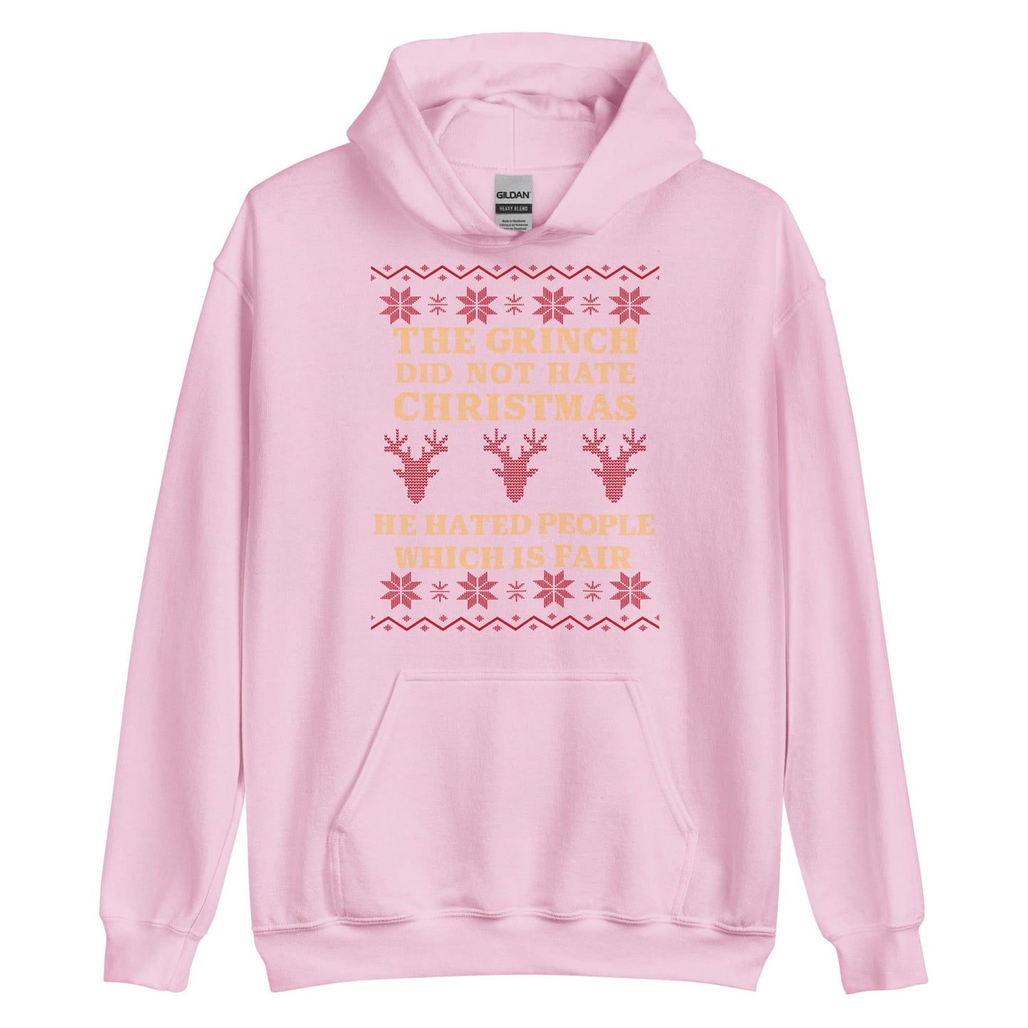 The Grinch Did Not Hate Christmas Hoodie