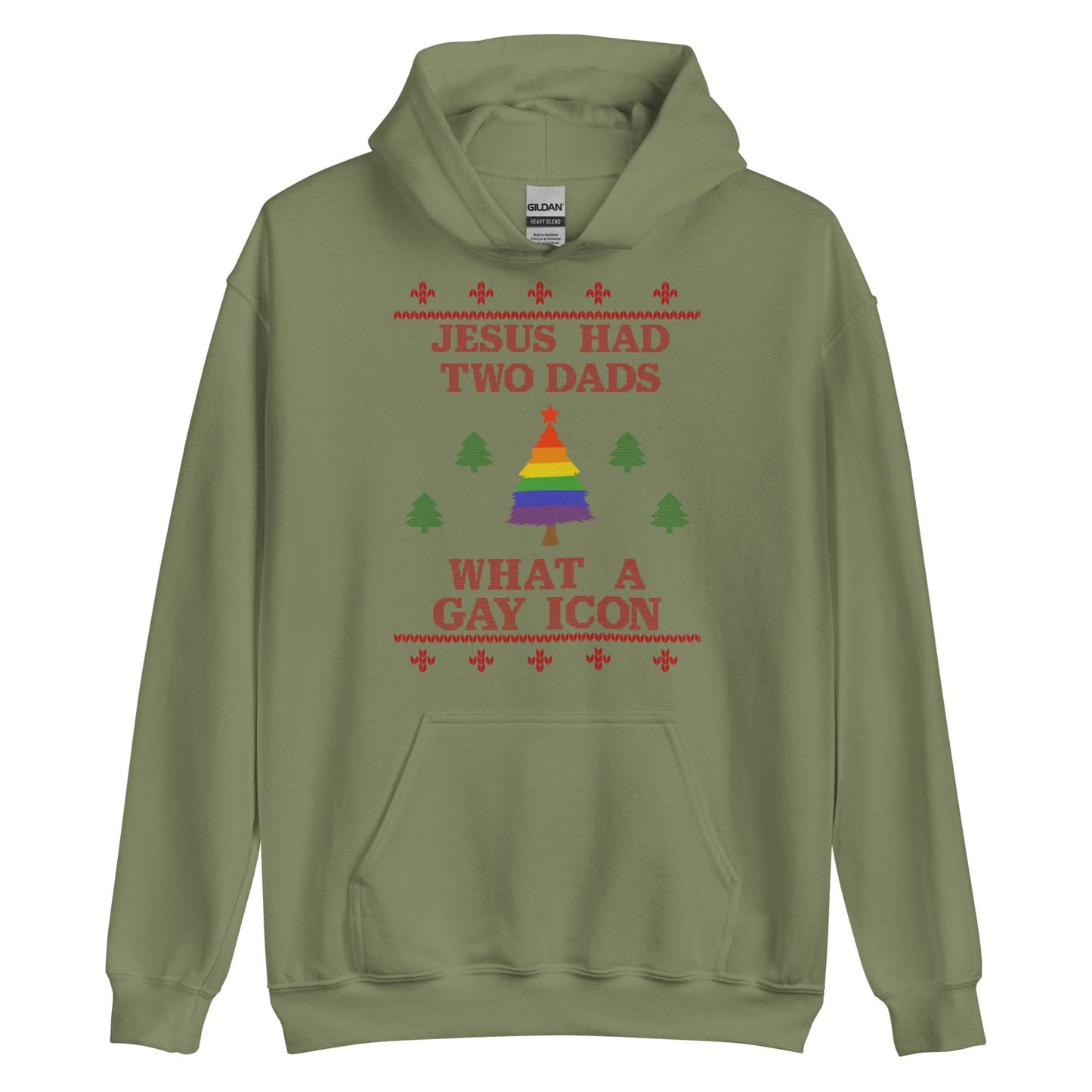 Jesus Had Two Dads Hoodie
