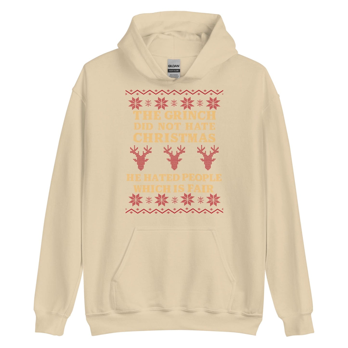 The Grinch Did Not Hate Christmas Hoodie