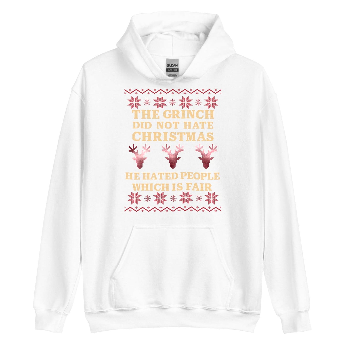 The Grinch Did Not Hate Christmas Hoodie