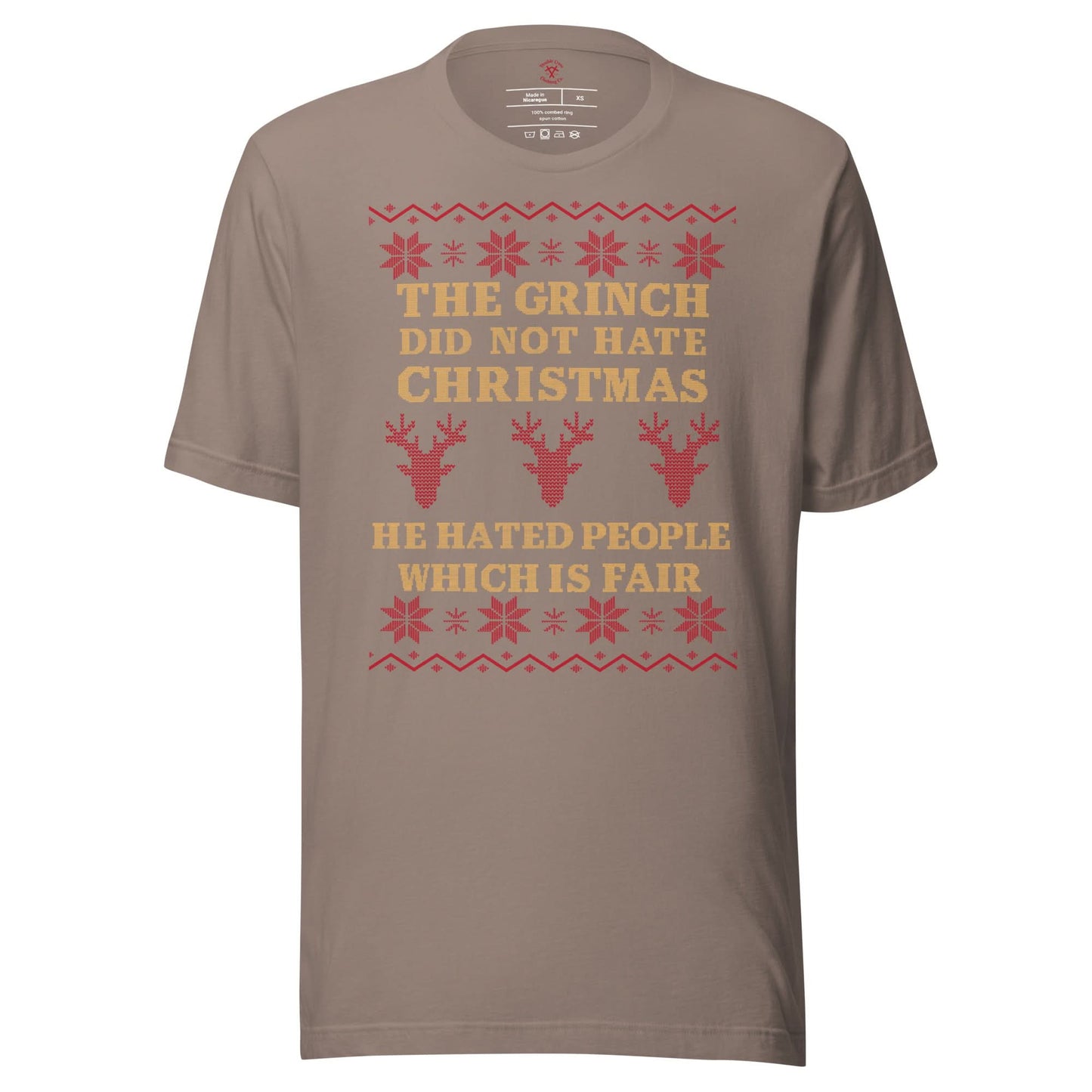 The Grinch Did Not Hate Christmas T-Shirt