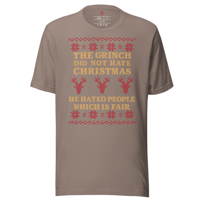 The Grinch Did Not Hate Christmas T-Shirt