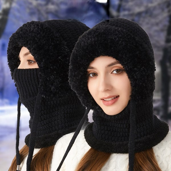 4-in-1 Full-Covering Winter Beanie Hat
